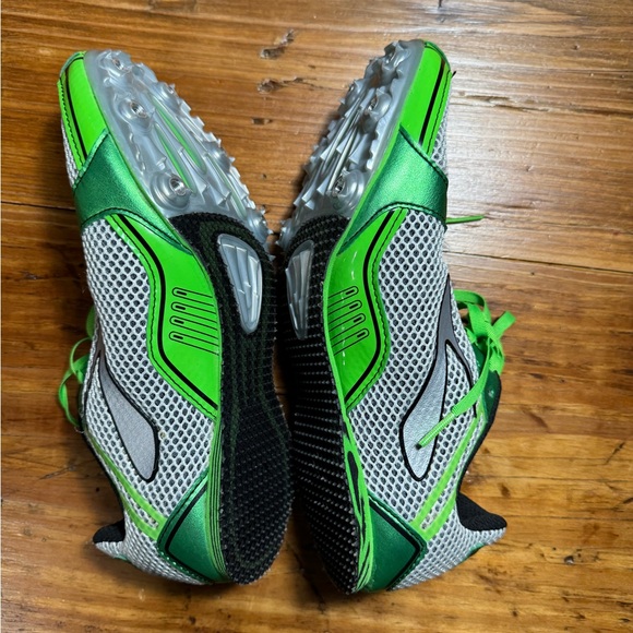 Brooks Women's PR MD 54.26 Mid‎ Distance Lime Green Track Running Spikes 9 NWOB - Picture 10 of 11